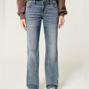 Hollister Women's Straight Leg Blue Jeans